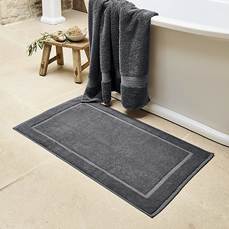 Renaissance Ash Grey Bath Mat Image