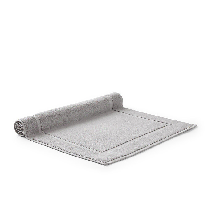 dove grey bath mat image