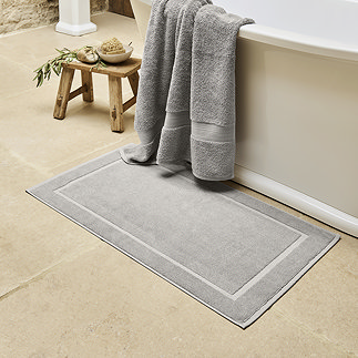 dove grey bath mat image