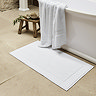 White renaissance bath mat image