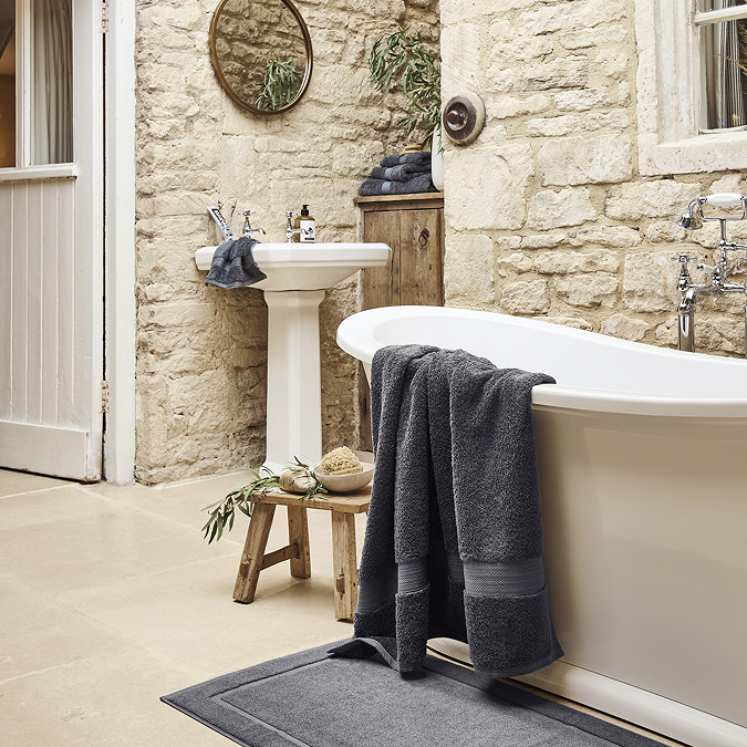 Ash Grey Renaissance towels image