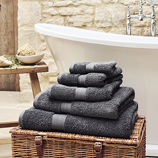 Ash Grey Renaissance towels image