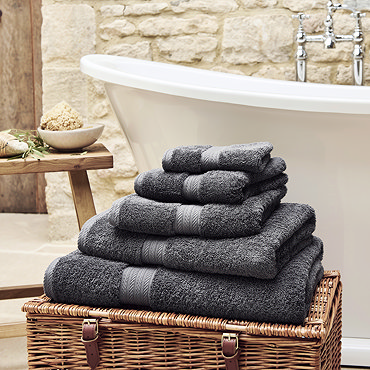 Ash Grey Renaissance towels image