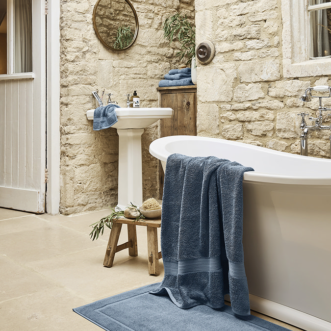 renaissance denim towel image