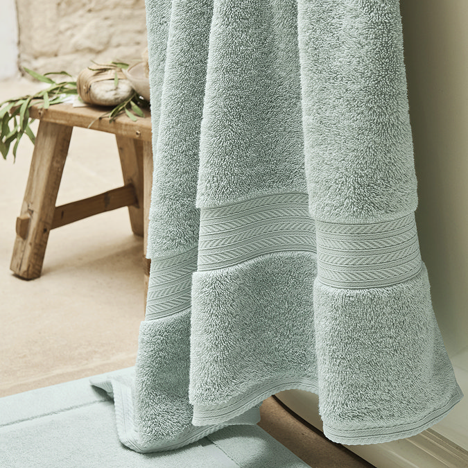 renaissance eggshell blue towel image