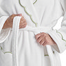 Scallop Edge Robe in matcha image