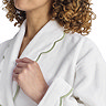 Scallop Edge Robe in matcha image