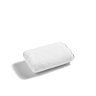 scallop edge towel in silver image