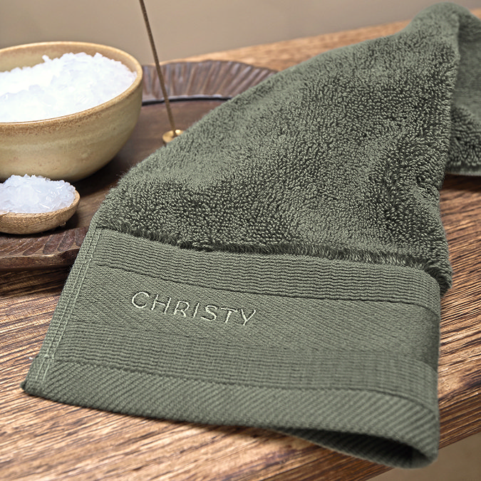 Forest Green Signature Towel Image