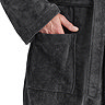 christy supreme graphite bathrobe image