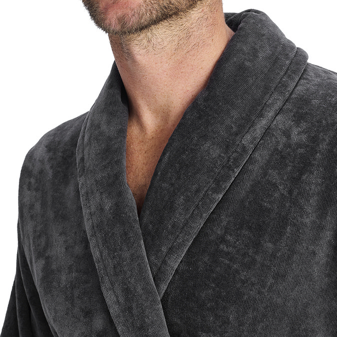 christy supreme graphite bathrobe image