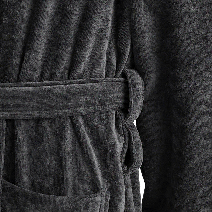 christy supreme graphite bathrobe image