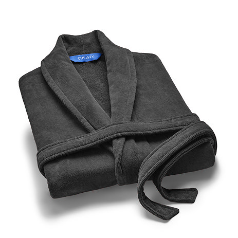 christy supreme graphite bathrobe image