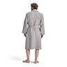 christy waffle dove grey bathrobe image