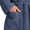 Christy Waffle Navy bathrobe image