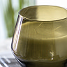 Glass Candle Green