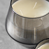 cicero Glass Filled Candle Pair