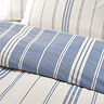 Harbour Stripe blue on bed image 4