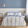 Harbour stripe blue on bed image 1