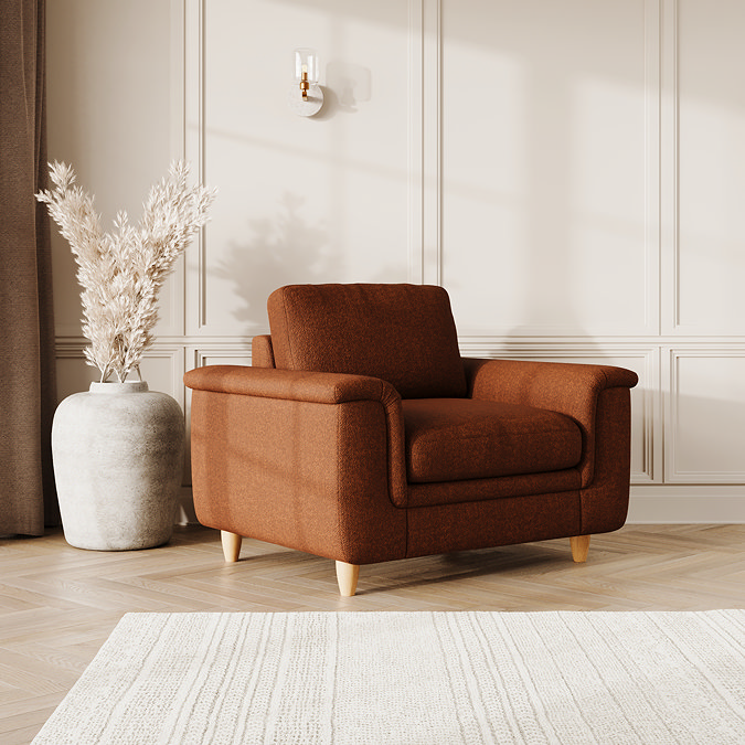 Claremont Varenna Snuggle Chair - Mandarin