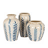 Classic Flora Juniper Vase blue & white