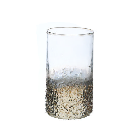 clio beaded glass candle holder