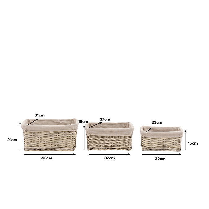 Cody Storage basket dims