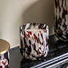 Small confetti candle
