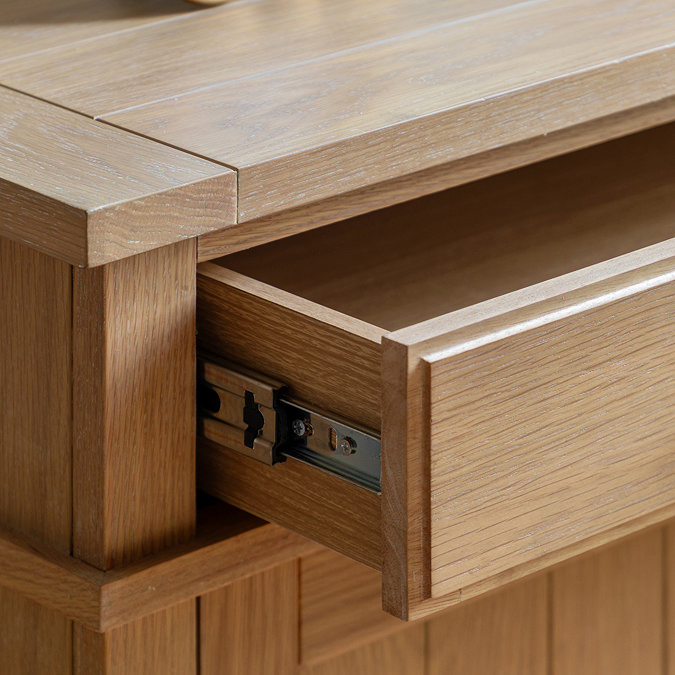 Coniston 2 Door 1 Drawer Sideboard natural