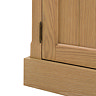 Coniston 2 Door 1 Drawer Sideboard natural