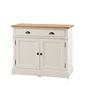 Coniston 2 Door 1 Drawer Sideboard White