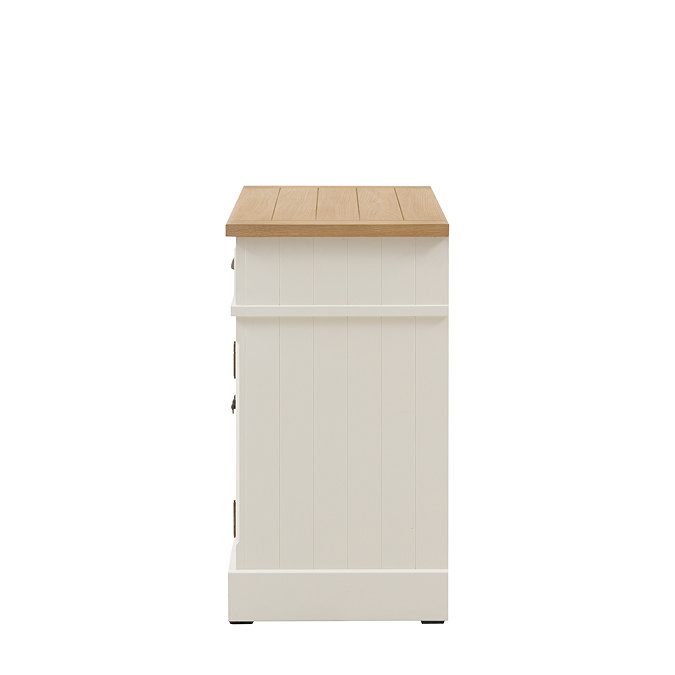 Coniston 2 Door 1 Drawer Sideboard White