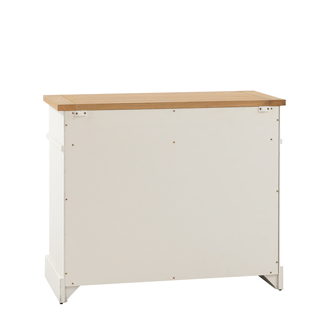 Coniston 2 Door 1 Drawer Sideboard White