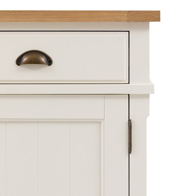 Coniston 2 Door 1 Drawer Sideboard White