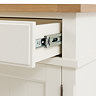 Coniston 2 Door 1 Drawer Sideboard White