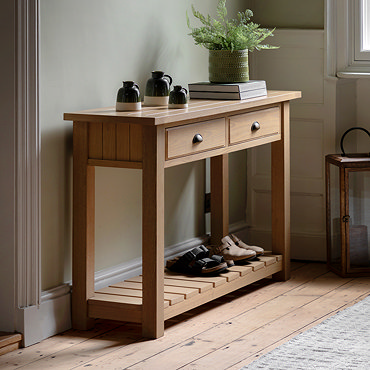 Console table natural 