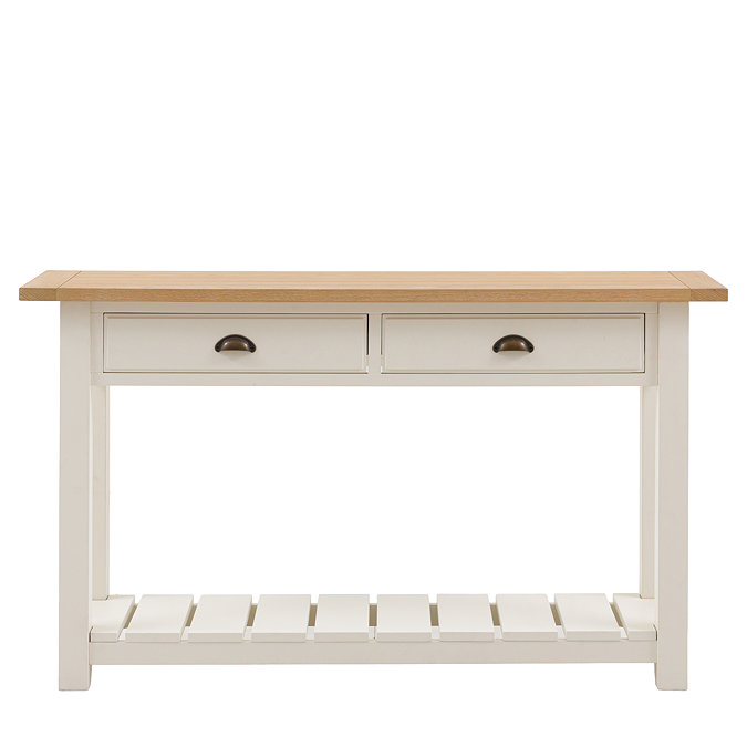 Coniston 2 drawer console table
