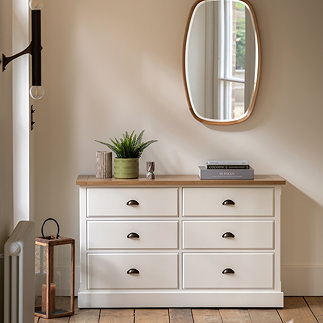 Coniston painted 6 drawer chest