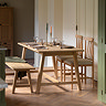 Coniston Extendable dining table natural