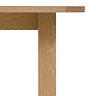 Coniston Extendable dining table natural