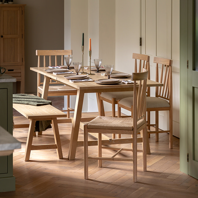 Coniston Extendable dining table natural