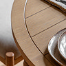 Coniston Round Extending Dining Table Natural