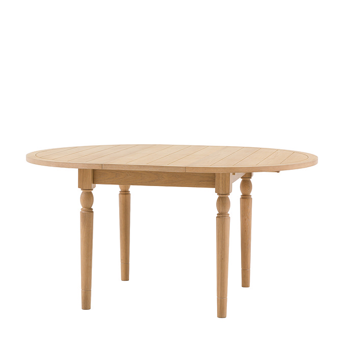 Coniston Round Extending Dining Table Natural