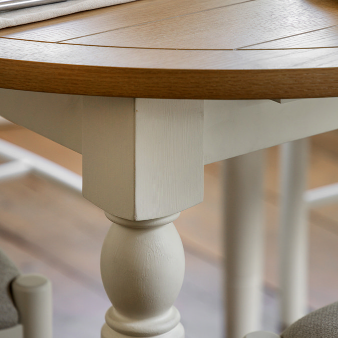 Coniston Round Extending Dining Table Natural