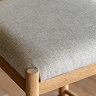 Coniston Upholstered Bar Stool pair natural