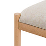 Coniston Upholstered Bar Stool pair natural