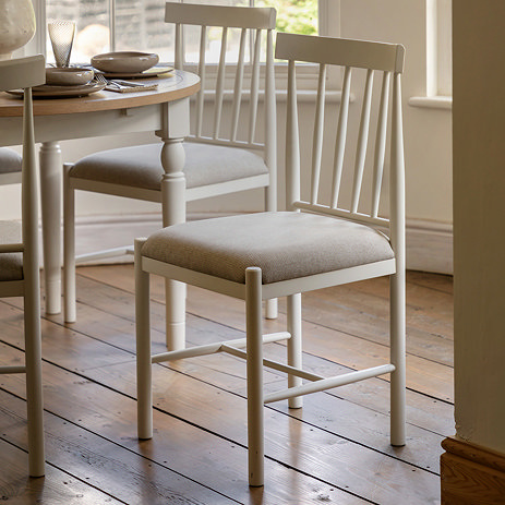 Coniston Upholstered dining chair pair