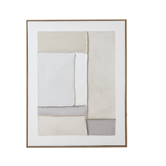Contempo Beta Framed Painting on Canvas