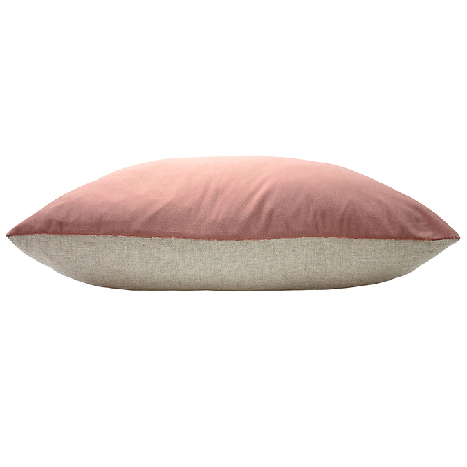 Contra reversible cushion in blush image