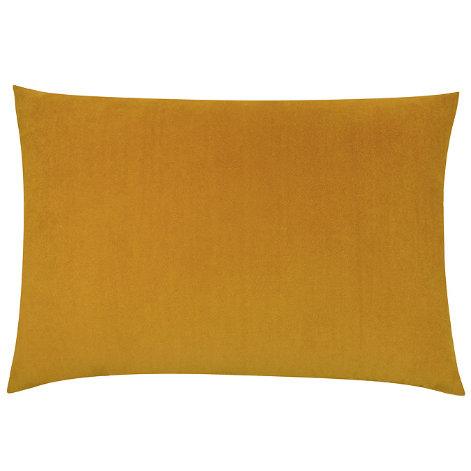 Contra mustard reversible cushion image